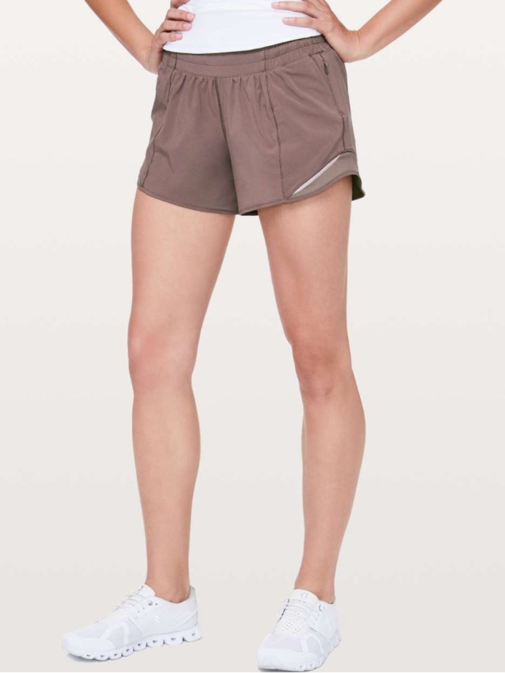 Lululemon Hotty Hot Short II *Long 4"
Antique Bark Purple size 12 Tall